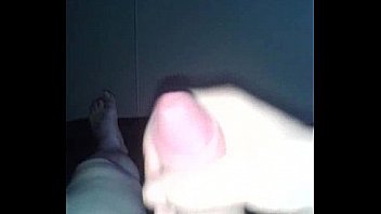 Uncut cock cum shot