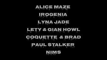 Grosse orgie d'halloween à 9 dans un bar glauque anal & wet