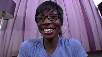 Nothing like feeling the thrust of a big love muscle as it's throbbing inside her back