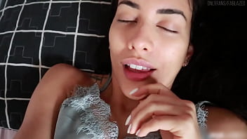 Masturbating just awake and talking to you very hot wet orgasm close up