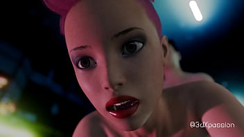 The access code is my pussy cyberpunk fuck with sexy busty babe