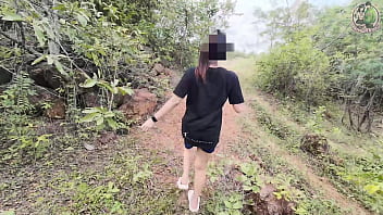Thai teen amateur outdoor fuck – pov creampie in nature เสียงไทย