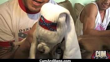 Swallowing sperm makes her horny 12