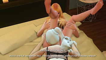 Weiss and yang fucks while sun and blake have fun with each other