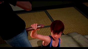 Gozou na cara da novinha