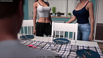 Summer heat 04 by naughty fox games dude almost got caught flirting with sexy redhead slut house full of hot sluts