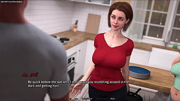 Summer heat 04 by naughty fox games dude almost got caught flirting with sexy redhead slut house full of hot sluts