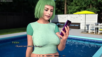 Summer heat 04 by naughty fox games dude almost got caught flirting with sexy redhead slut house full of hot sluts