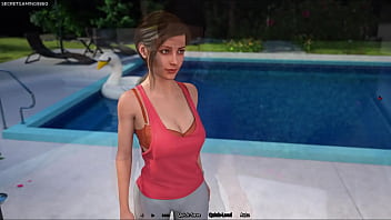 Summer heat 04 by naughty fox games dude almost got caught flirting with sexy redhead slut house full of hot sluts