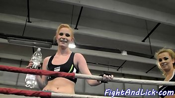 Euro Dykes Wrestle While Naked On The Floor thumbnail