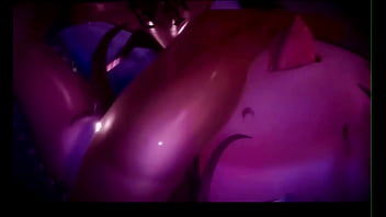 Huge boobs 3d moaning