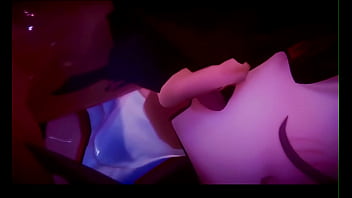 Huge boobs 3d moaning