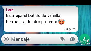 Hermanas se excitan hablando