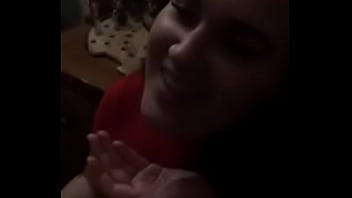 Nasty girl drinks spit Nasty girl drinks spit