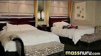 Lucky client gets a full service massage 8