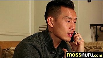 Lucky client gets a full service massage 8