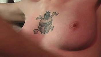 Sexy nasty horny tattoed babe gets