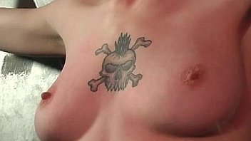 Sexy nasty horny tattoed babe gets