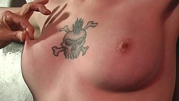 Sexy nasty horny tattoed babe gets