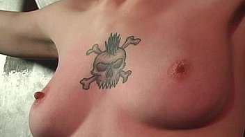 Sexy nasty horny tattoed babe gets