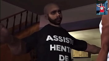 Gordo torando magrelo