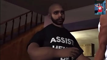 Gordo torando magrelo