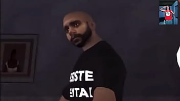 Gordo torando magrelo