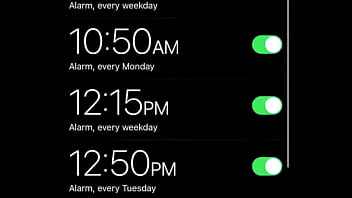 Am i the only one who does this i have alarms set to remind me to eat and since my schedule is so packed i can only stay