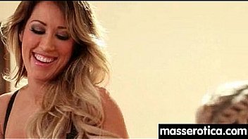 Gorgeous masseuse explores the body of a sexy lesbian beauty 8