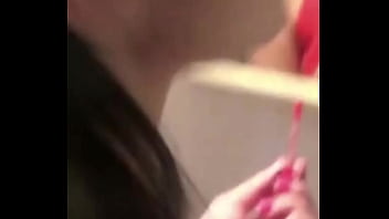 Homemade sex with my horny neighbor after sucking his cock in the bathroom