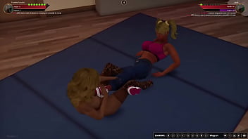 Frankie vs jade nf3d lesbian sex battle
