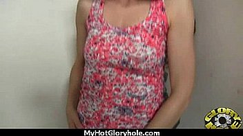 Horny girl loves mouthfuls of cum at gh 13