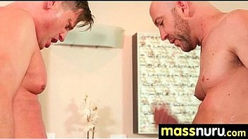 Lucky client gets a full service massage 11