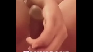 Making that dildo wet