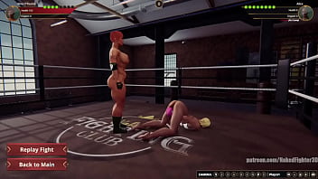 Aine vs alice nf3d mma combat