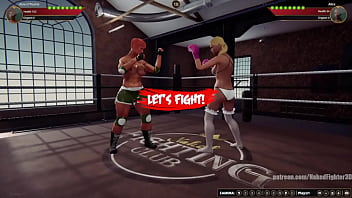 Aine vs alice nf3d mma combat
