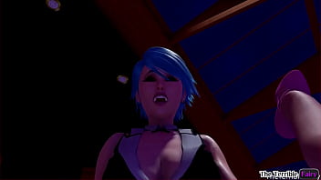 3d Futanari On Female Punk Cum In Young Brunette Alternate Version thumbnail