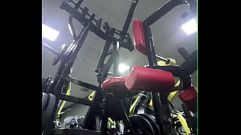Masturbation in the gym