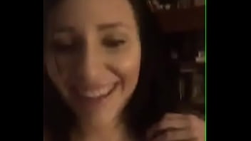 Cam girl touching her pussy