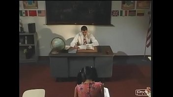 Sexy teacher licks and sucks