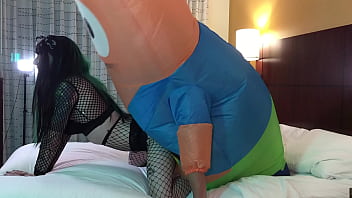 Patrick Star Fucking Very Hot Emo Tgirl Role Play thumbnail