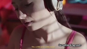 She likes videogames while riding a big black cock