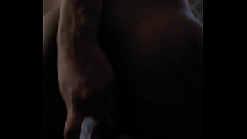 Friend gets double penetrated with my dick and her toy