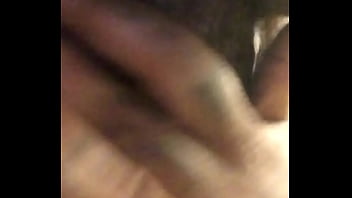 Playing in my pussy real quick