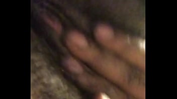 Playing in my pussy real quick