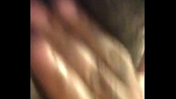 Playing in my pussy real quick