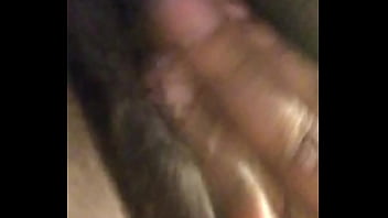 Playing in my pussy real quick