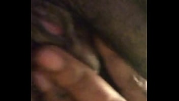 Playing in my pussy real quick
