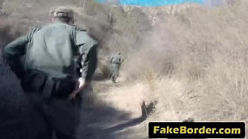 Fake mexican border patrol lured beautiful brunette jth great deliberation 72p 3