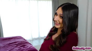 Aria sloane gets caught and embarrassed spying on her roommate hime marie